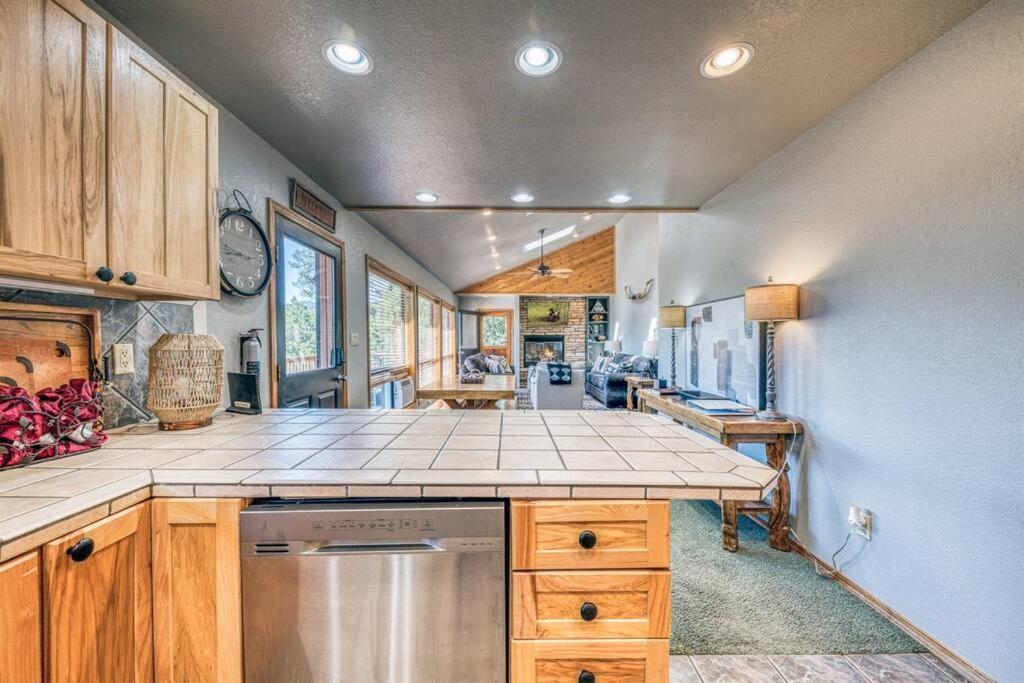 Perk Canyon Hidden Acres-Hot Tub-Gas Fireplace Ruidoso Buitenkant foto