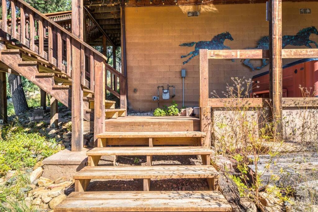 Perk Canyon Hidden Acres-Hot Tub-Gas Fireplace Ruidoso Buitenkant foto